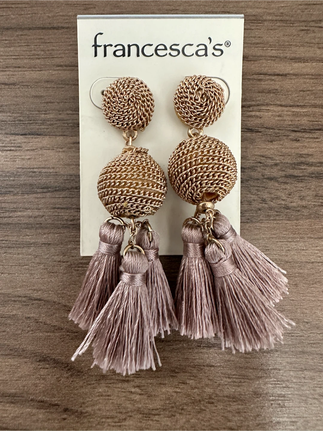 Francesca's Tassel Earrings