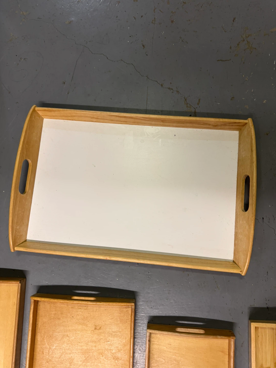 Wooden/Bamboo Serving & Organizer Trays – Set of 8 - photo 2
