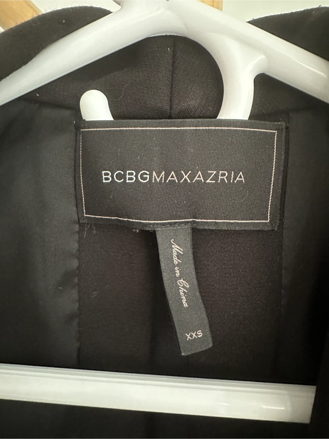 BCBGMAXAZRIA Black Sleeveless Blazer - photo 4