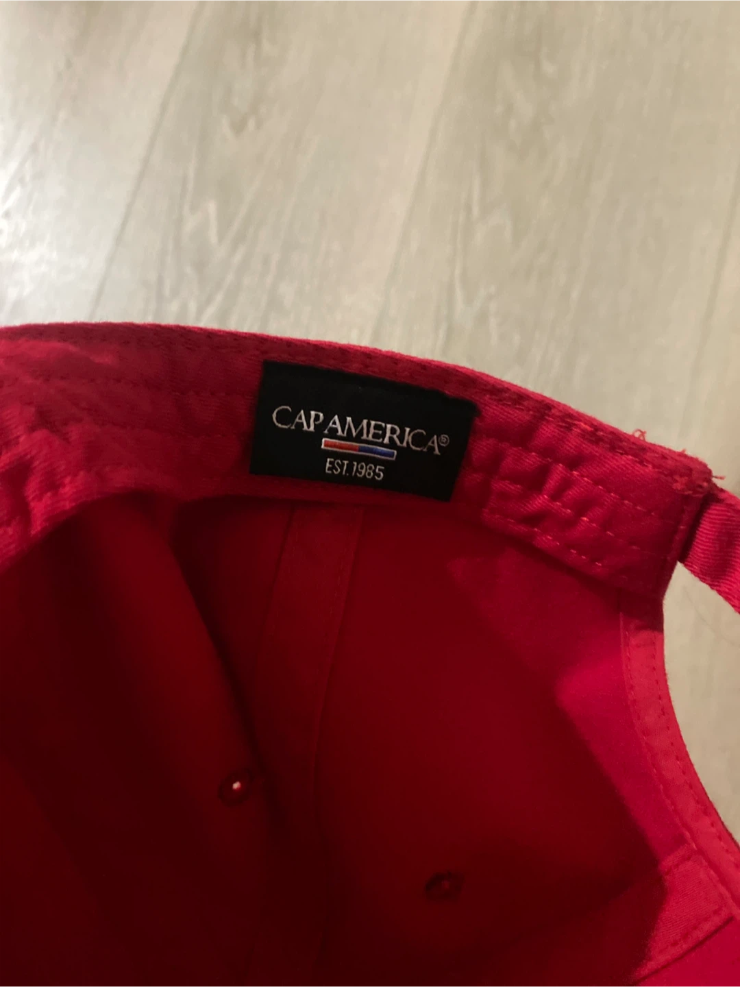 Red assc cap - photo 3