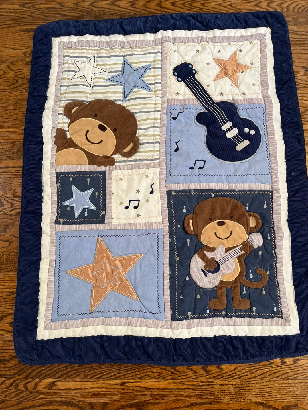 Crib Bedding Set - Quilt, Fitted Sheet, Blanket, Crib Skirt