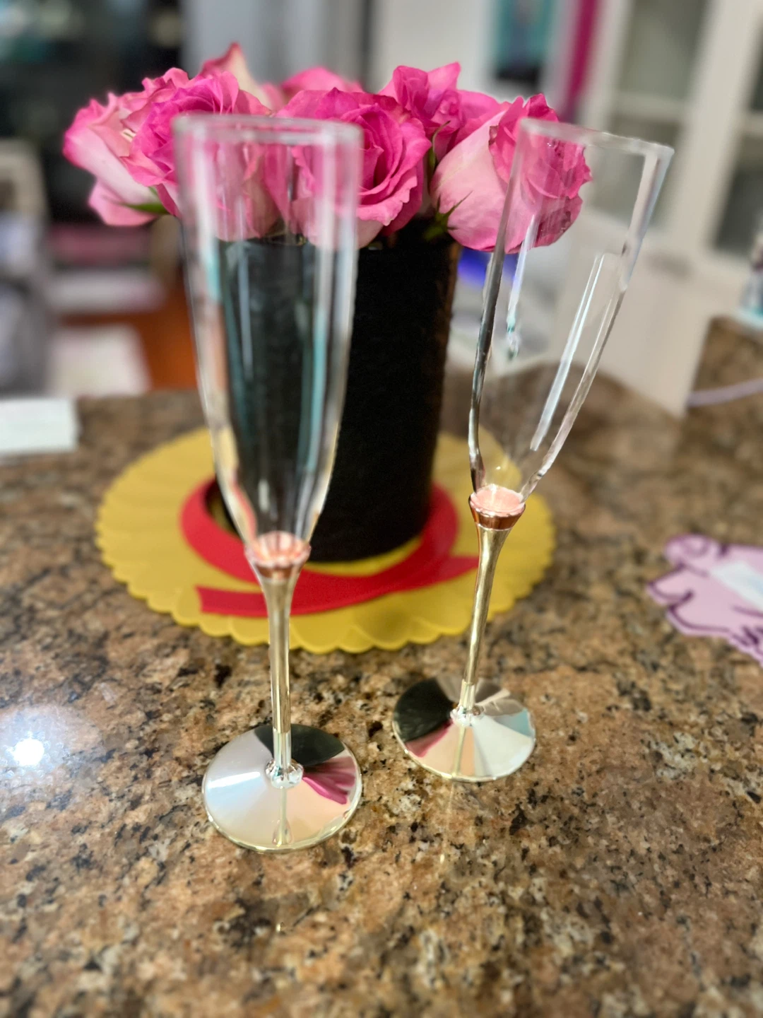 Kate Spade Rosy Glow Flute Set