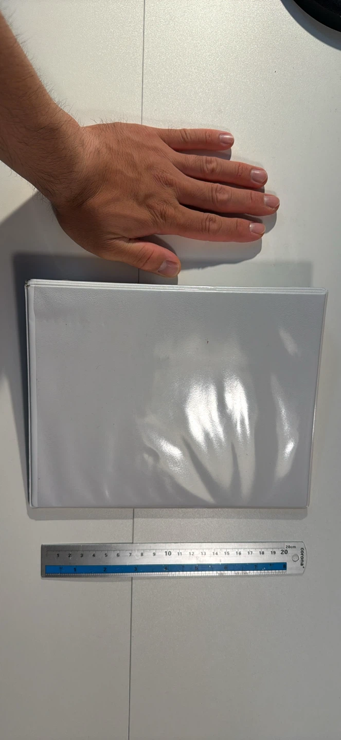 White 3-Ring Binder - photo 2