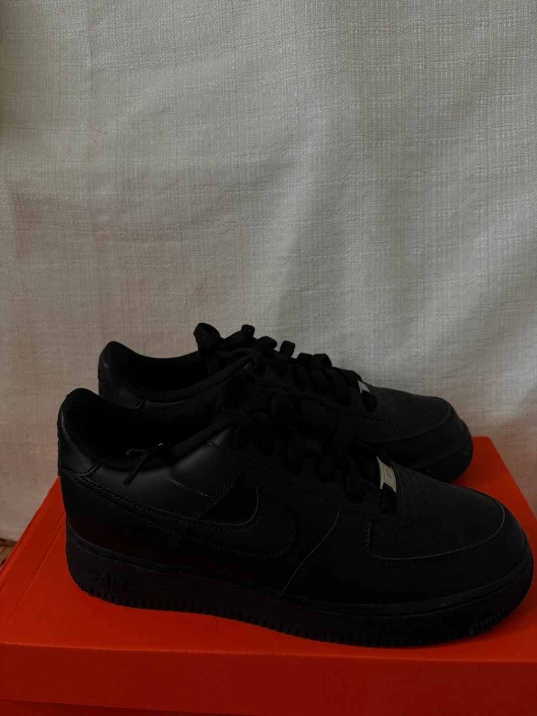 Nike Air Force 1 Low All Black Sneakers - photo 2