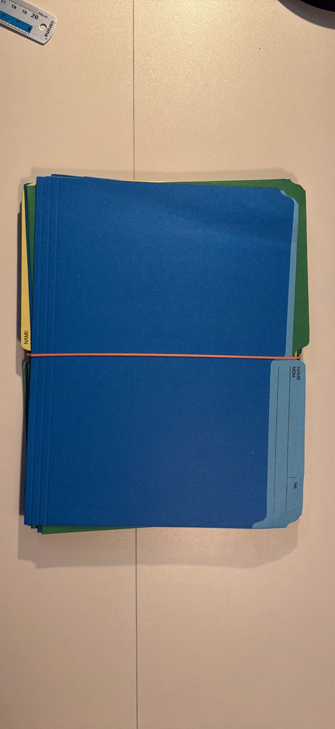 File Folders - Assorted Colours