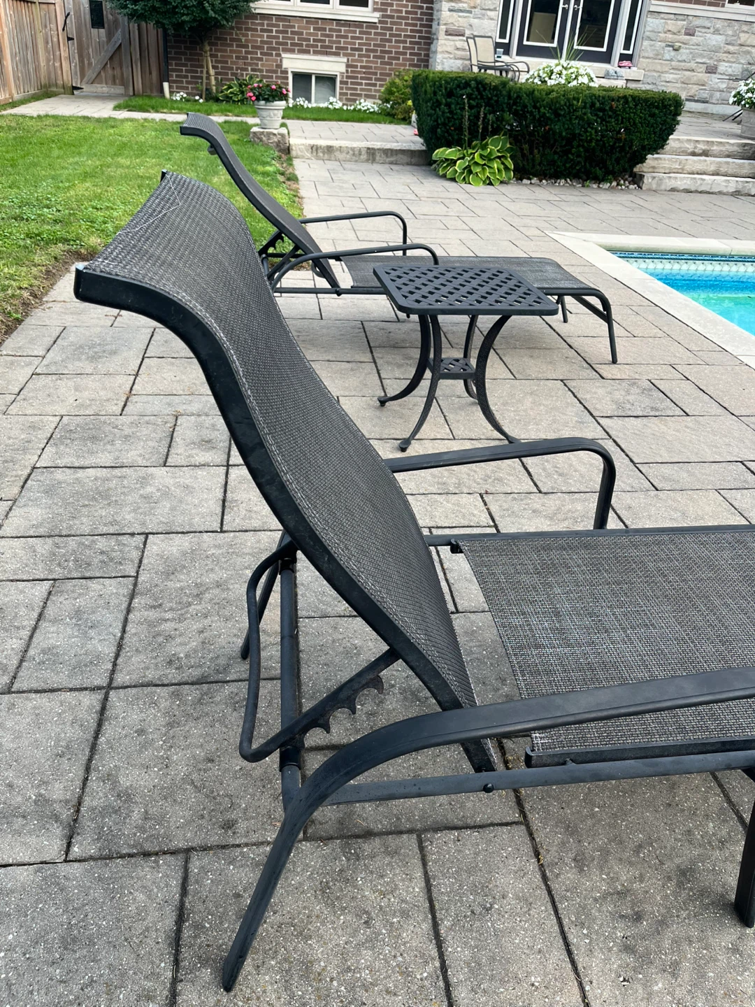 Outdoor Aluminum Frame Lounger - photo 2
