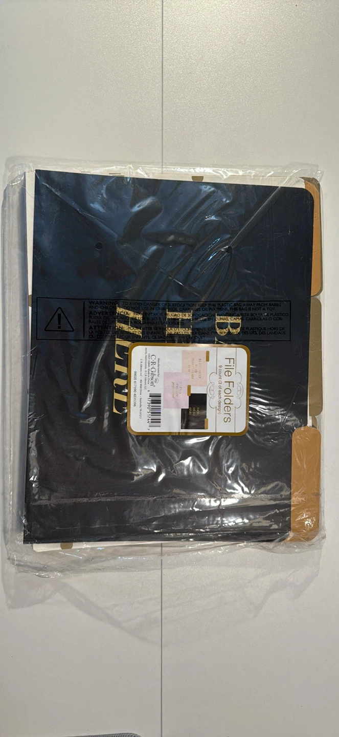 C.R. Gibson File Folders
