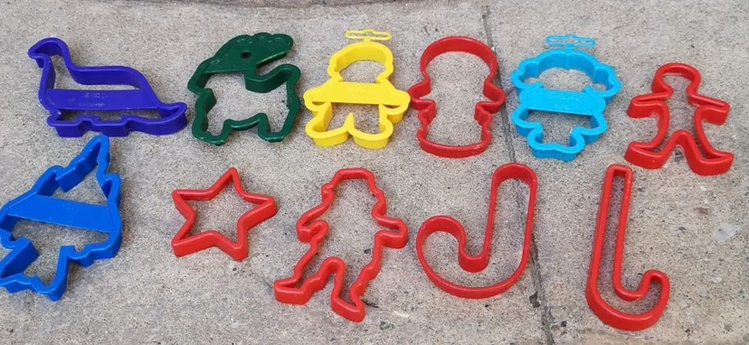 Assorted Cookie Cutters - Metal and Plastic - photo 2