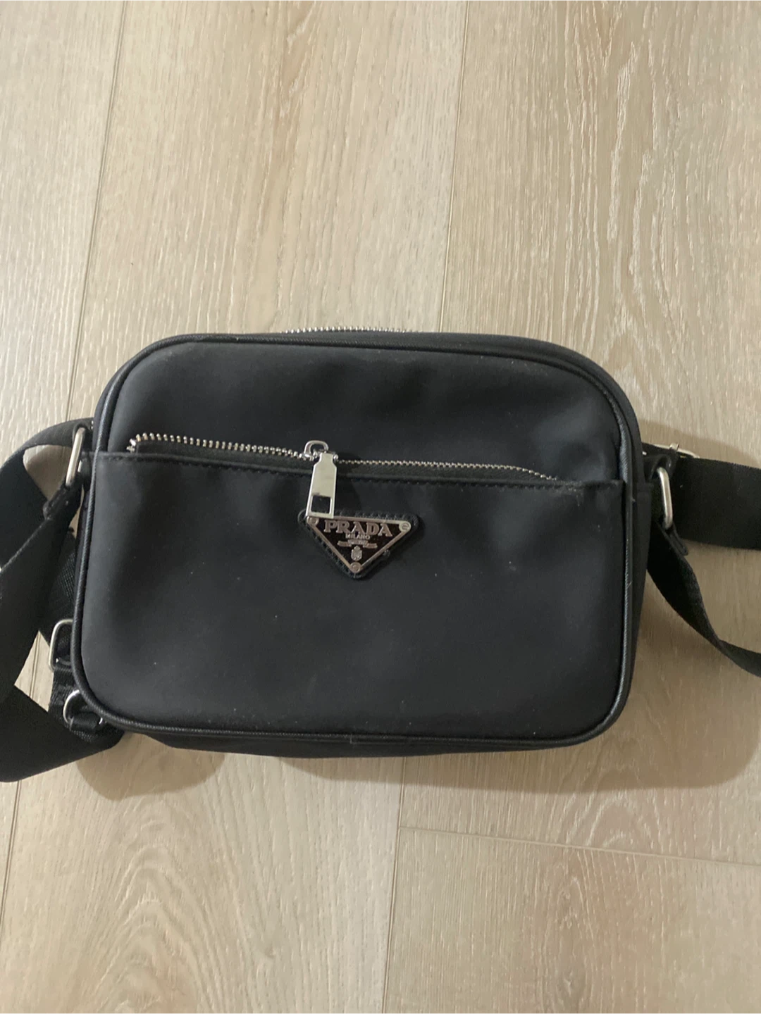 Prada Black Nylon Crossbody Bag