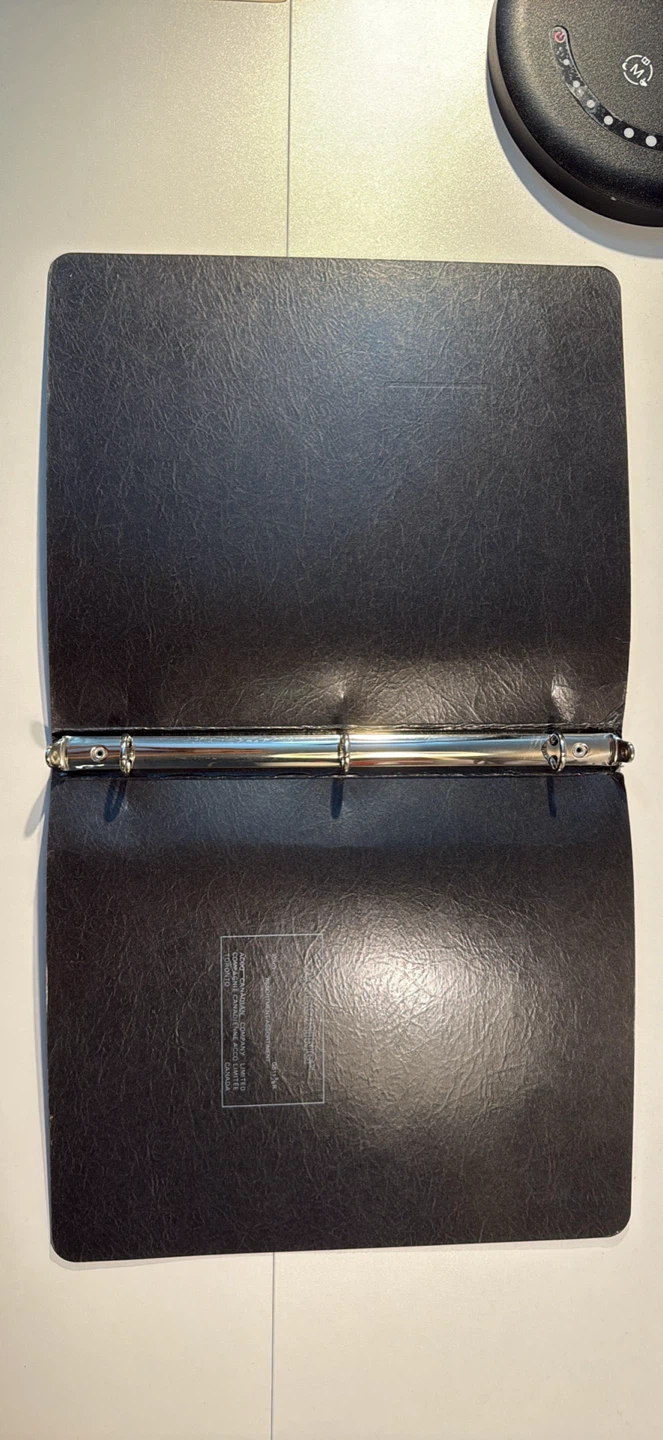 Black Binder