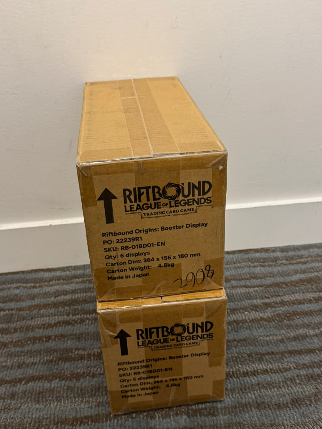 Riftbound origins booster box case