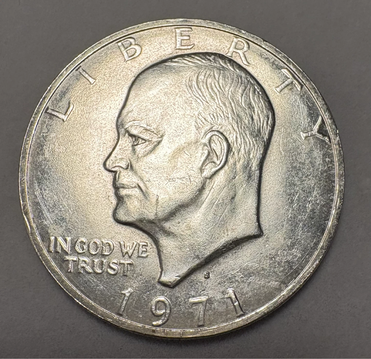 1971 American Eisenhower Silver Dollar
