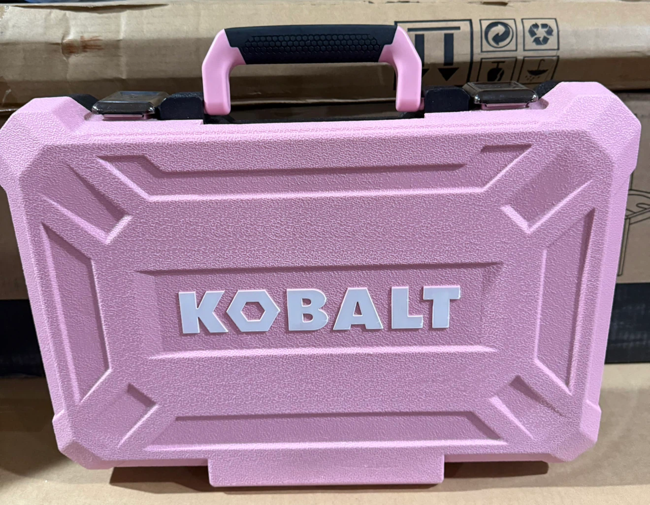 Kobalt 158-Piece Pink Household Tool Set with Case