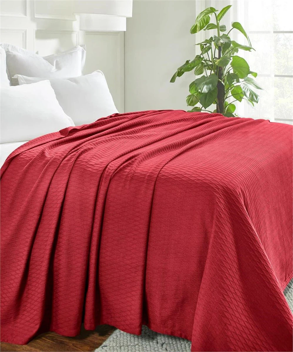 Superior Queen Quilt Blanket Red 88"x90" - photo 2