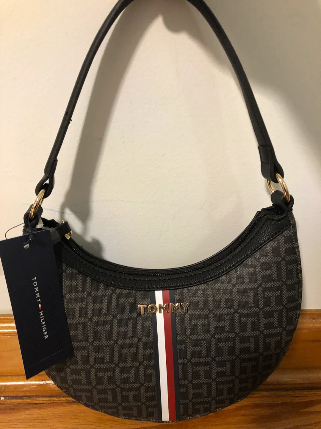 Tommy Hilfiger Monogram Shoulder Bag
