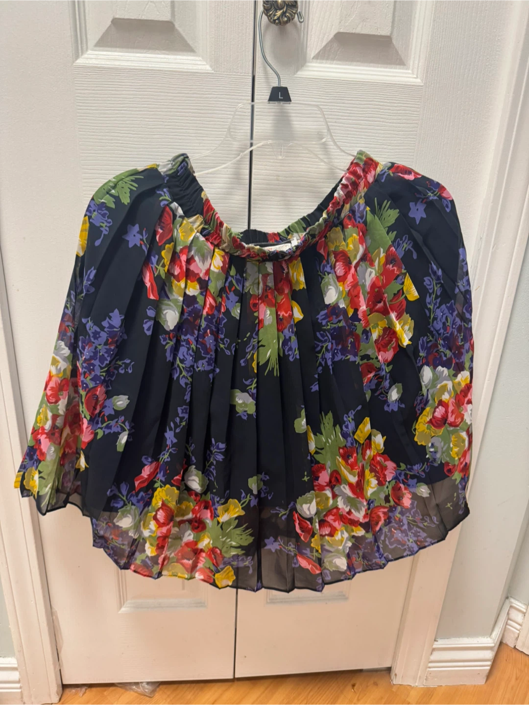 Women's Floral Pleated Summer Spring Skirt