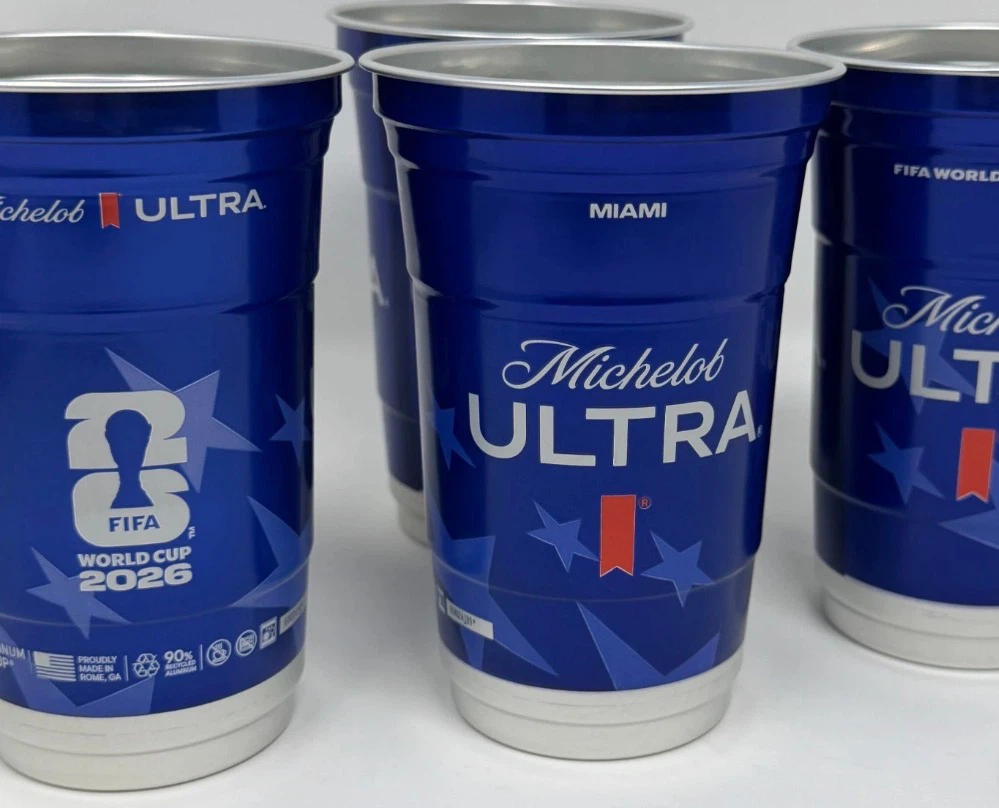 ⚽️ Official Michelob Ultra FIFA World Cup 2026 souvenir cups