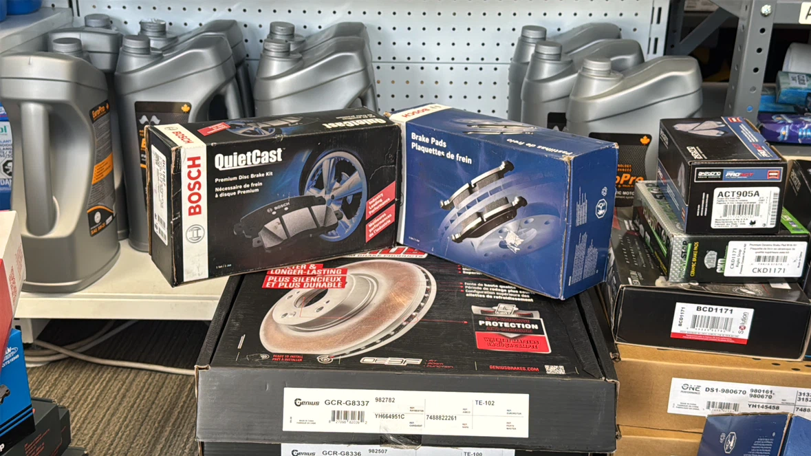 Bosch QuietCast Premium Disc Brake Kit & Pads