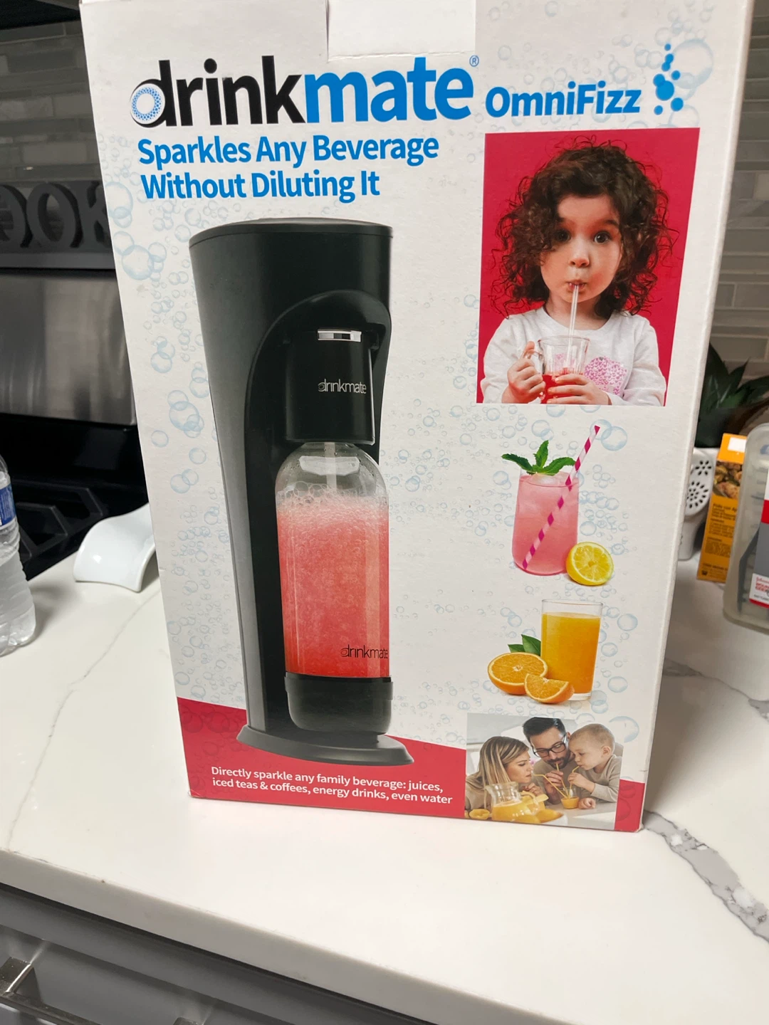 Drinkmate OmniFizz Black Sparkling Beverage Maker - photo 3