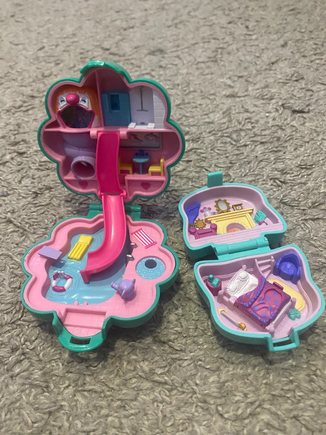 Vintage 1990s Polly Pocket playsets