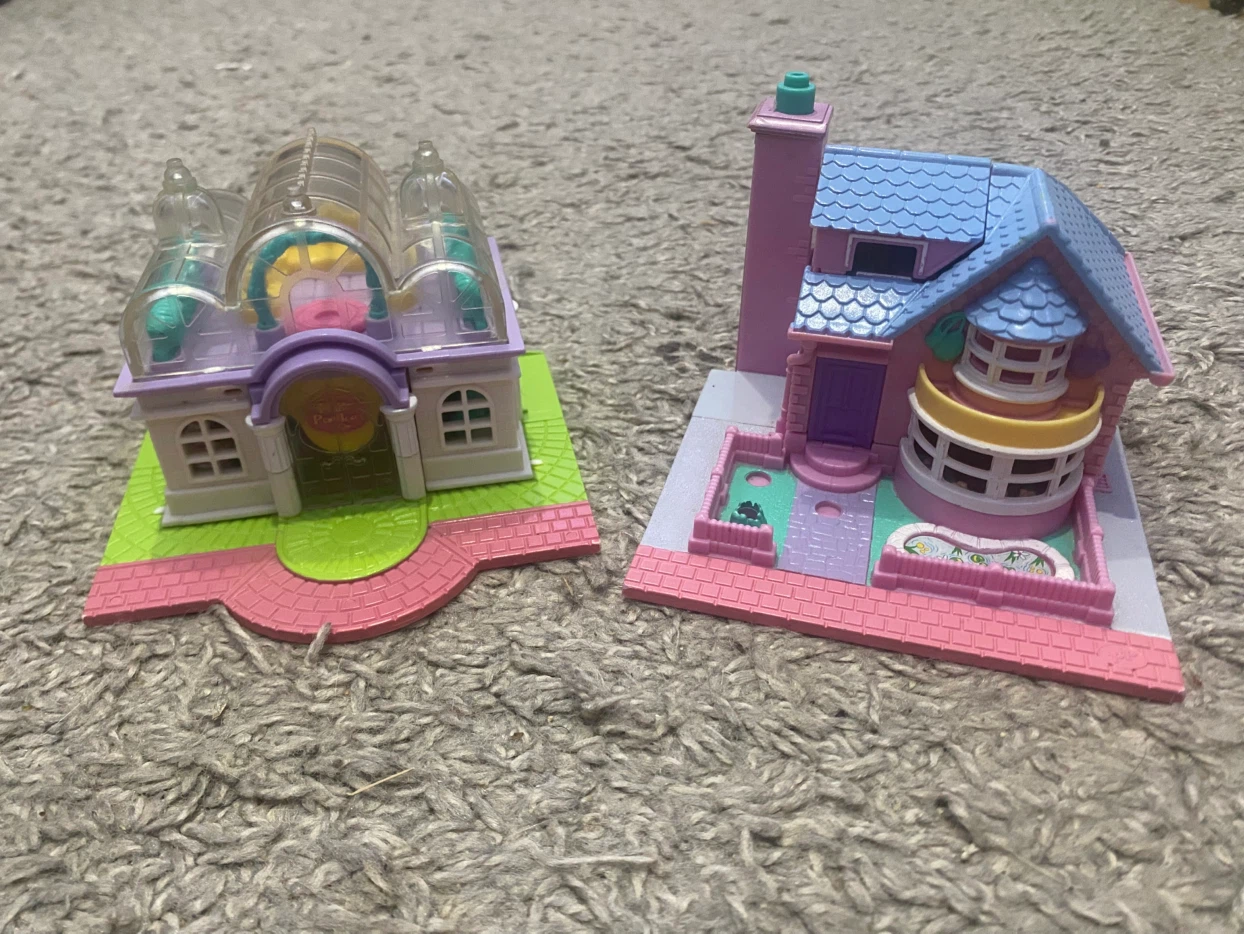 Vintage 1990s Polly Pocket playsets