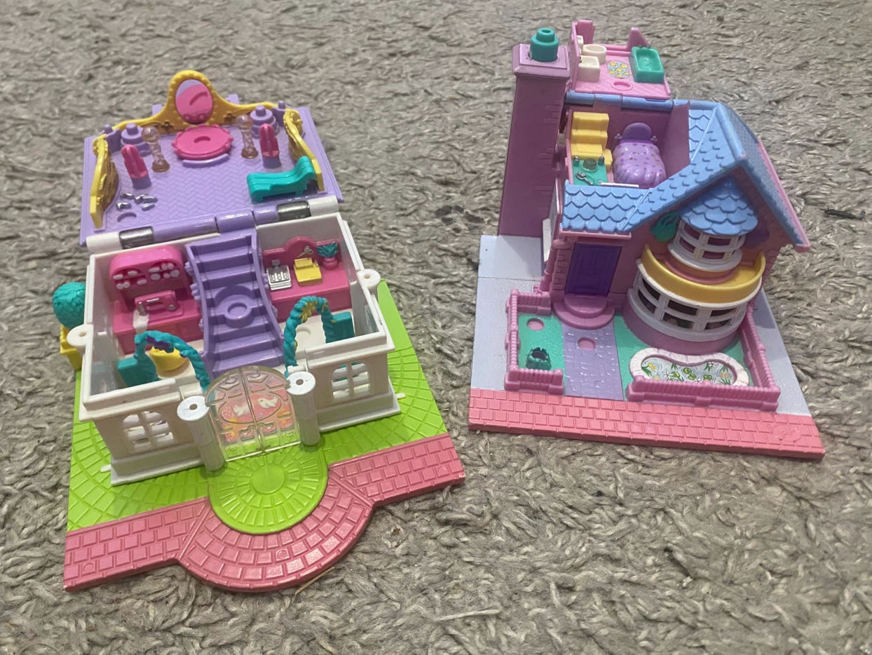 Vintage 1990s Polly Pocket playsets - photo 2