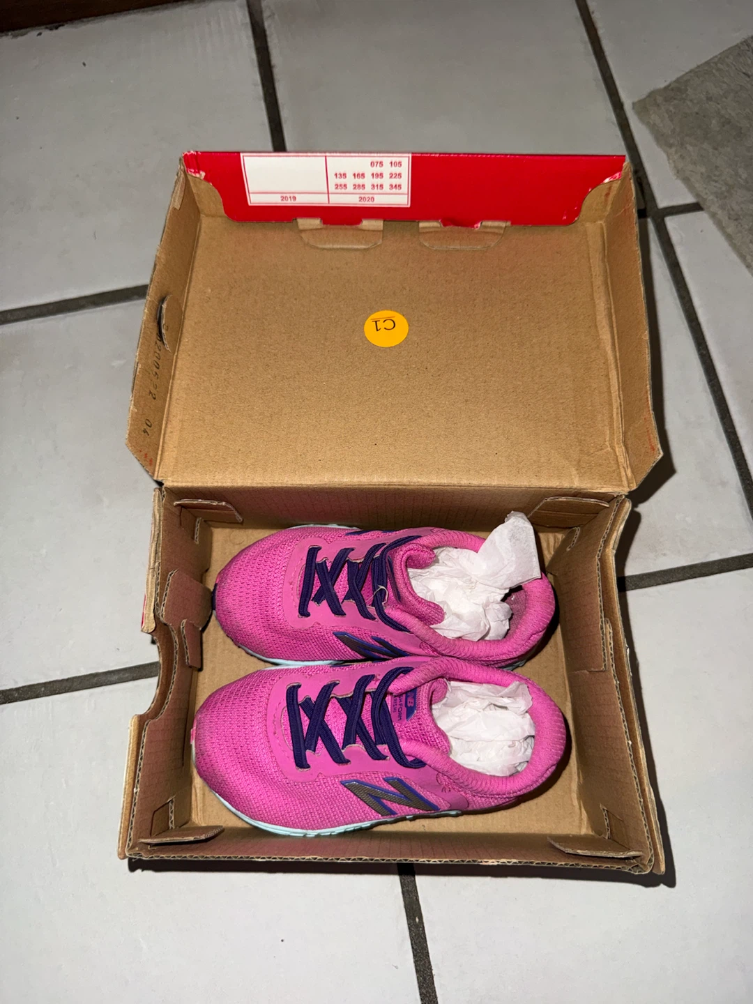 New Balance Fresh Foam Kids Running Shoes Pink Size 6 - photo 4