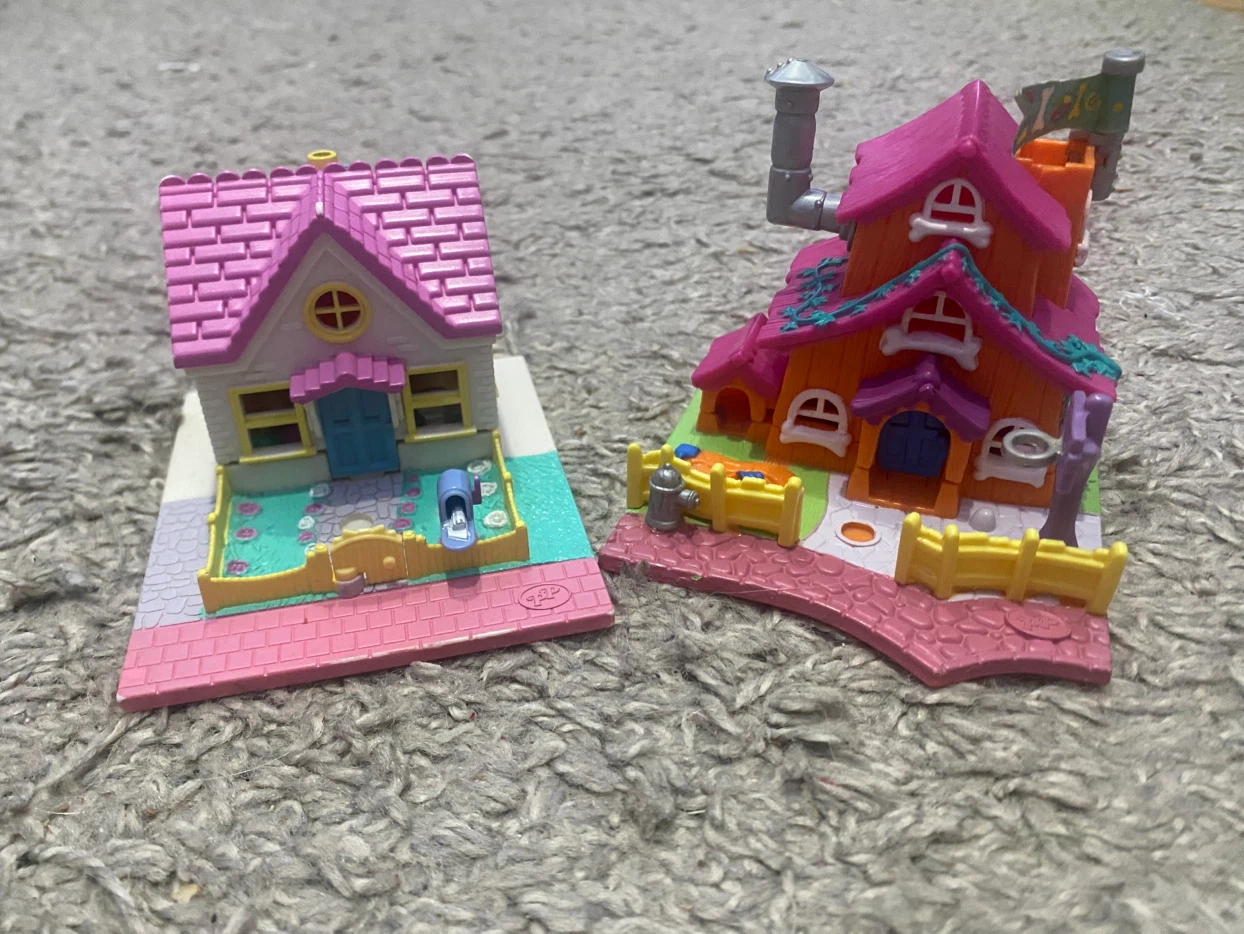 Vintage 1990s Polly Pocket playsets