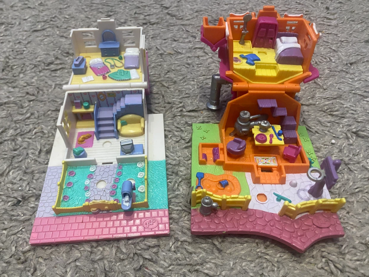Vintage 1990s Polly Pocket playsets - photo 2