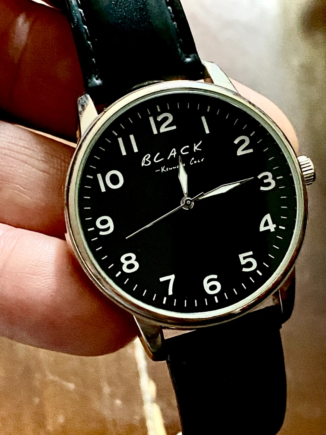 Kenneth Cole "BLACK" Watch