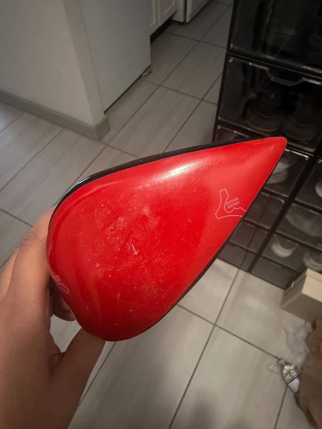 Christian Louboutin Black Patent Leather Heels - photo 2