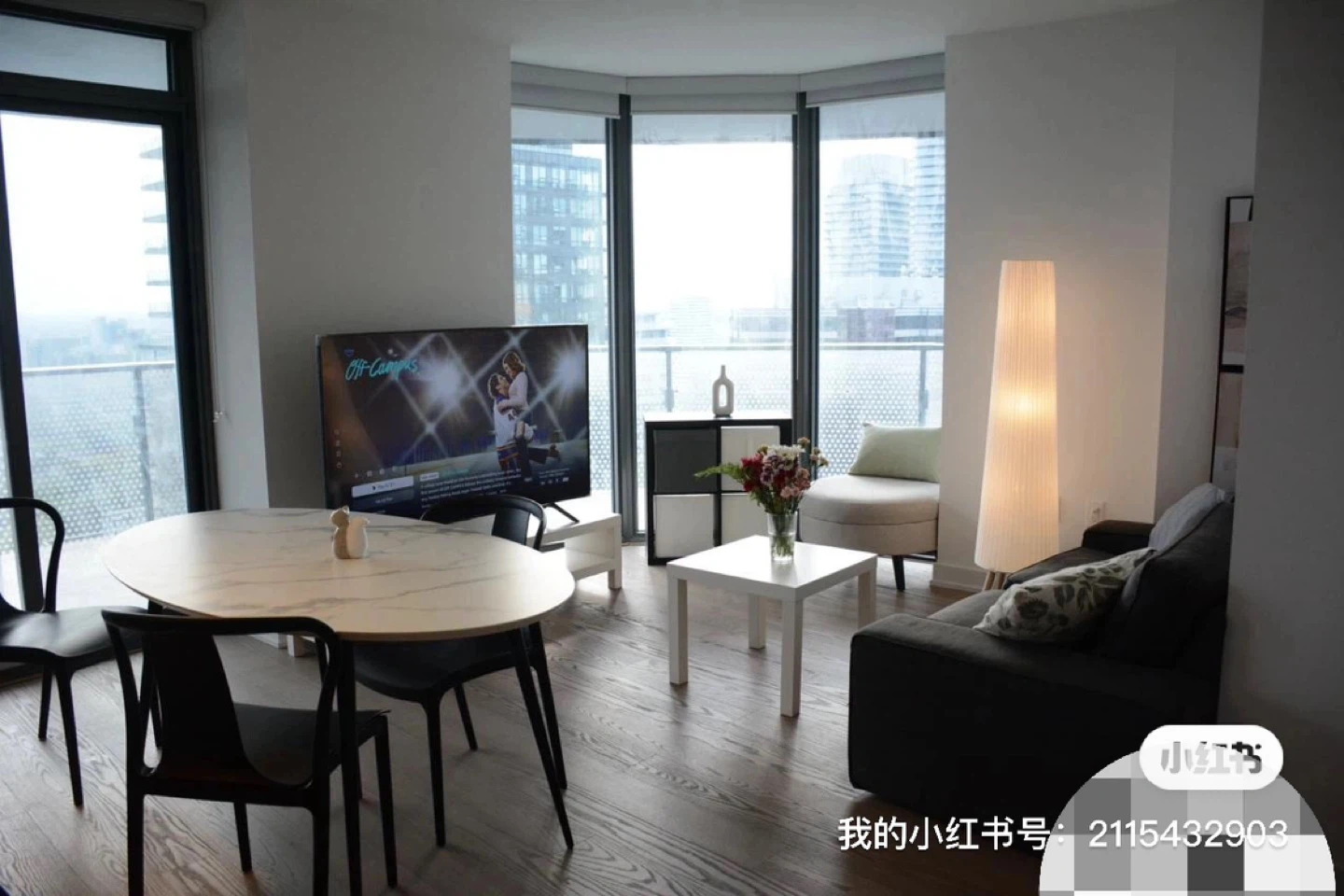 Dark Grey Sofa with Pillows - photo 4
