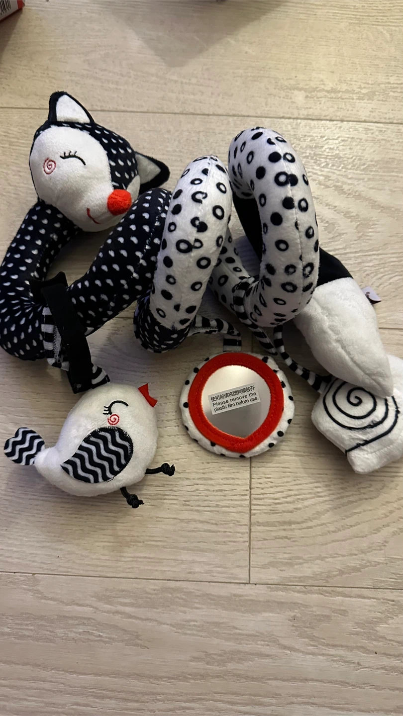 Baby Crib Toy with Mirror
