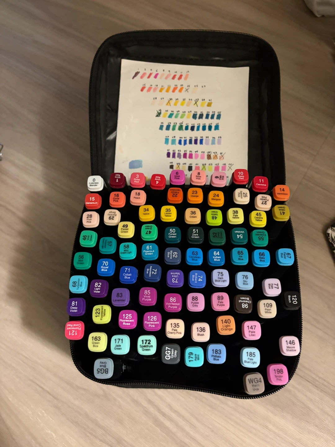 Touch Marker Set with Case