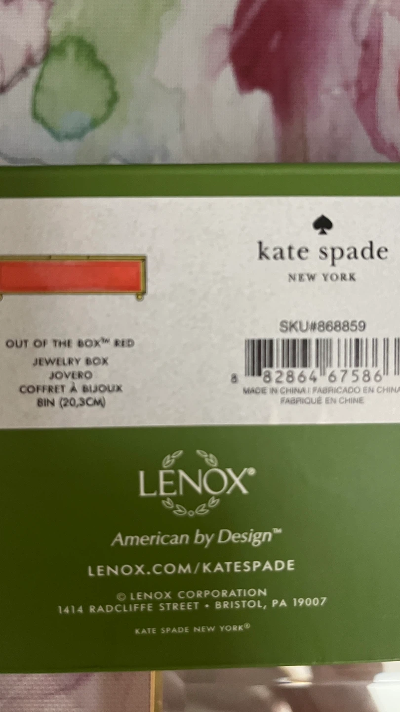 Kate Spade Red Jewelry Box - photo 2