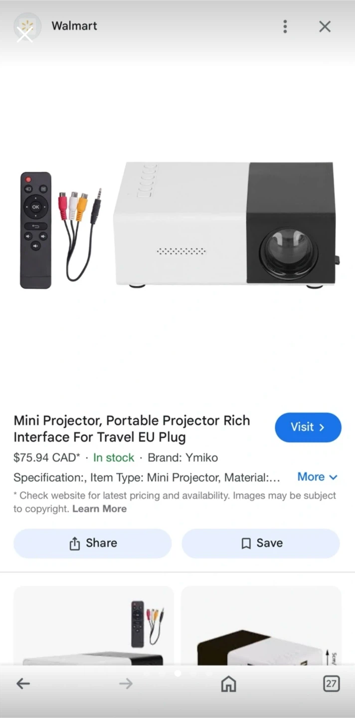 Mini Projector - photo 3