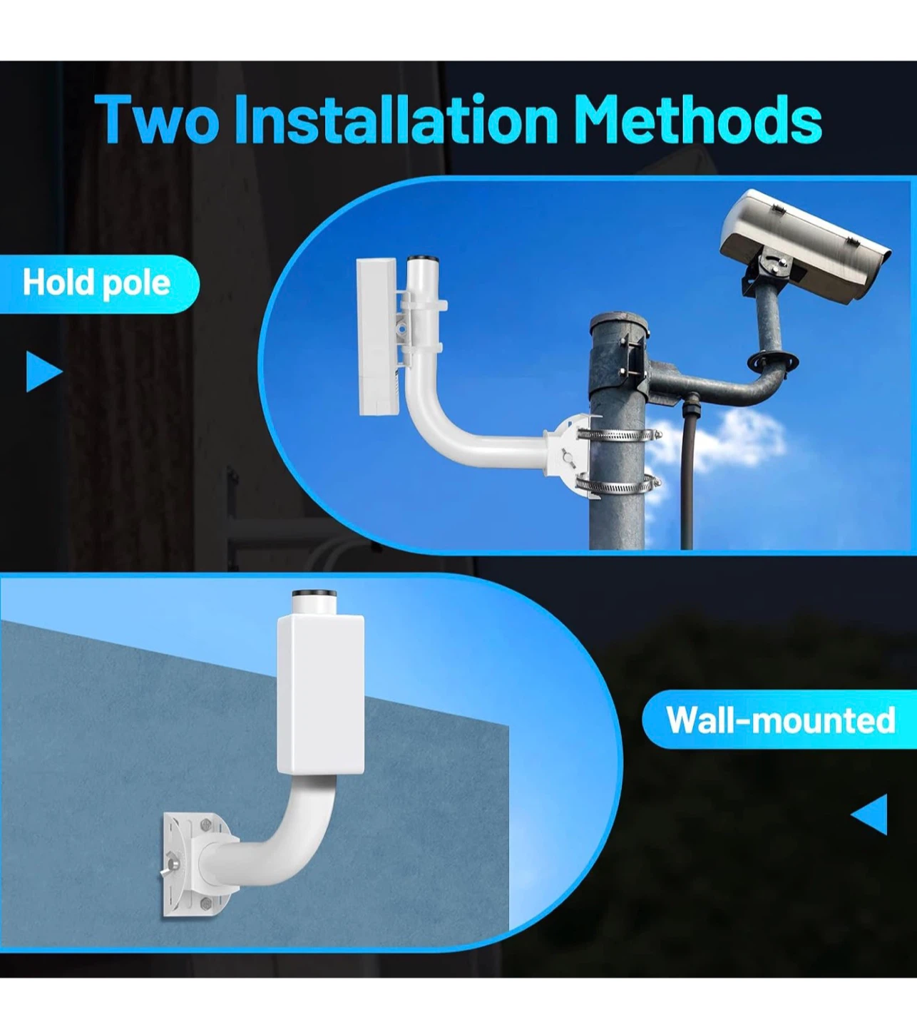 2-Pack Universal Wireless Bridge Bracket Mounts U2P - photo 5