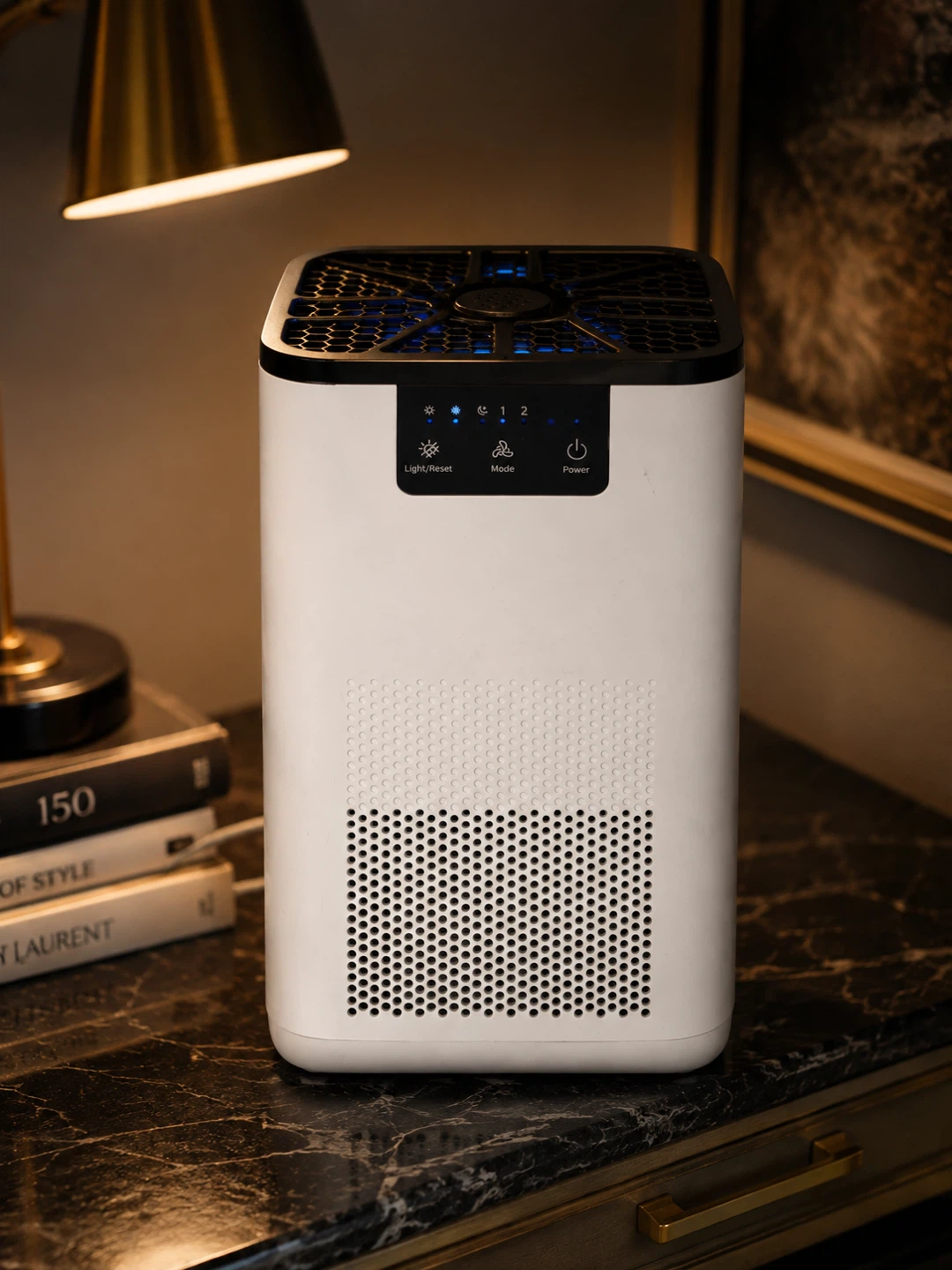 Compact Air Purifier DH-JH06 White – Multi-Speed + Sleep Mode - photo 2