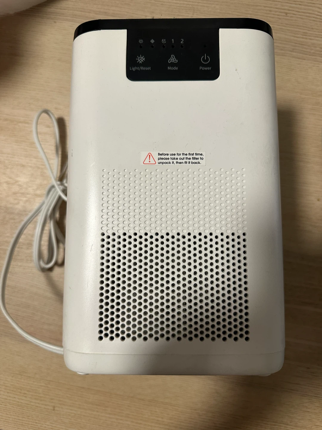 Compact Air Purifier DH-JH06 White – Multi-Speed + Sleep Mode - photo 5
