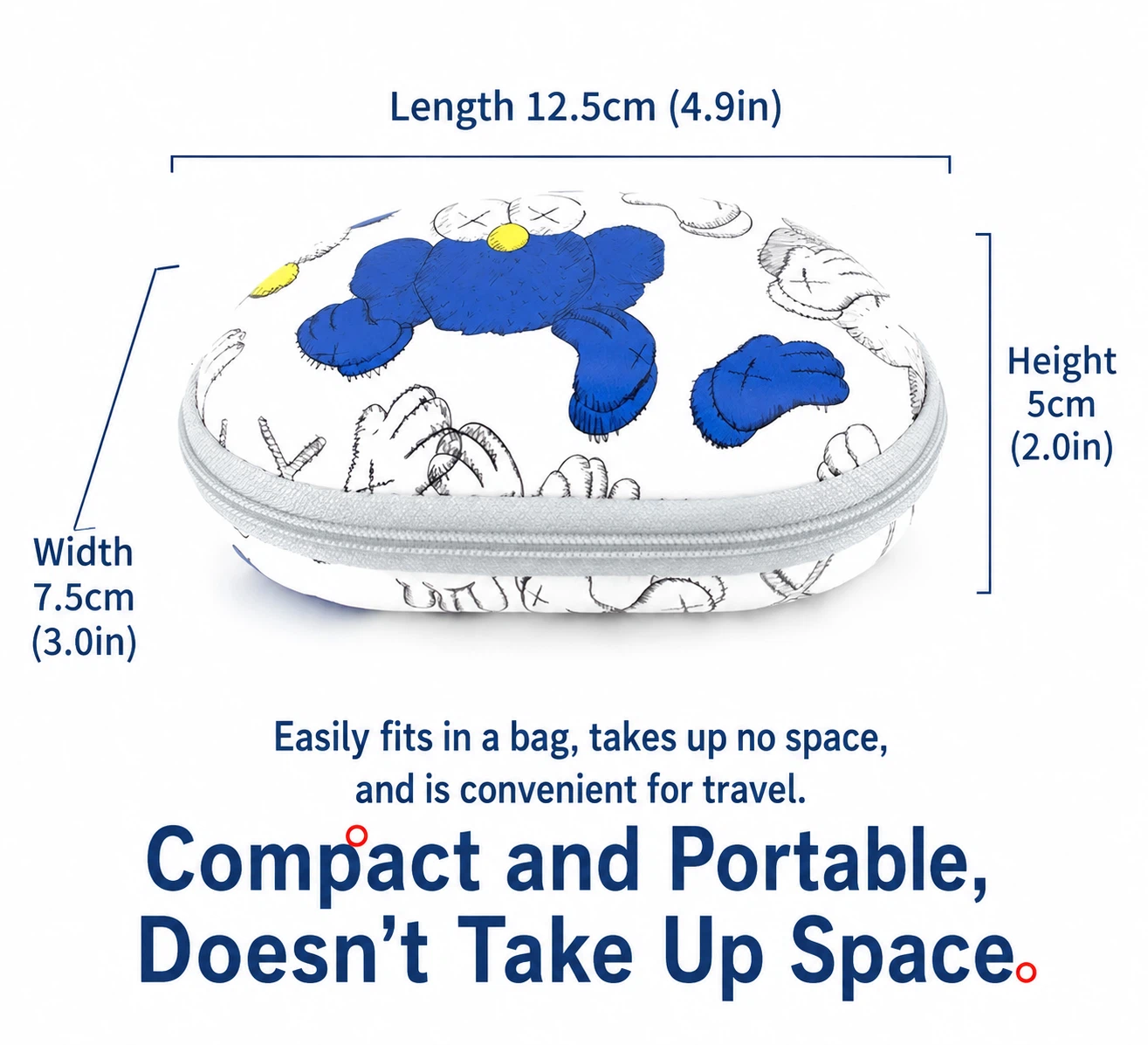 Brand New Compact Hard Shell Storage Case