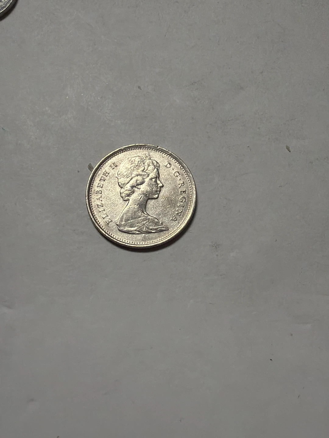 1969 Canadian 25 Cent Coin - photo 2
