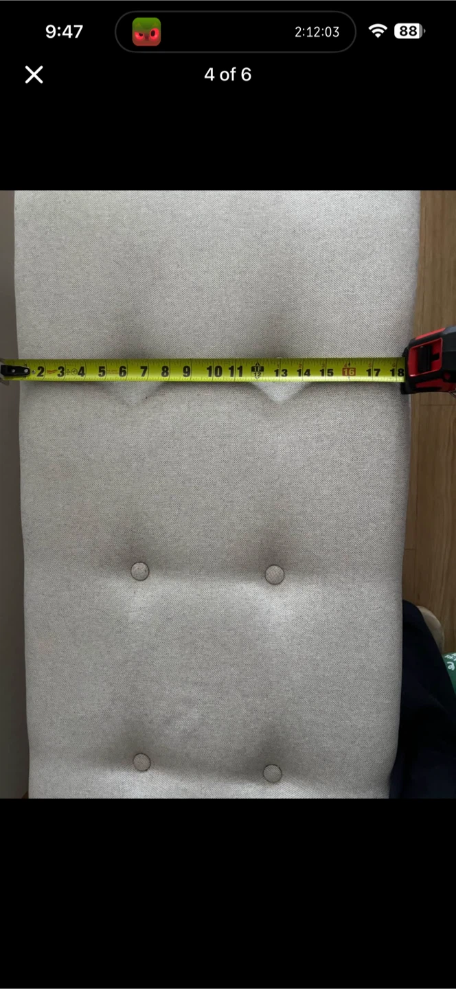 IKEA Ottoman - photo 3