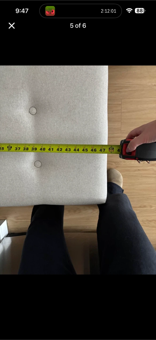 IKEA Ottoman - photo 4
