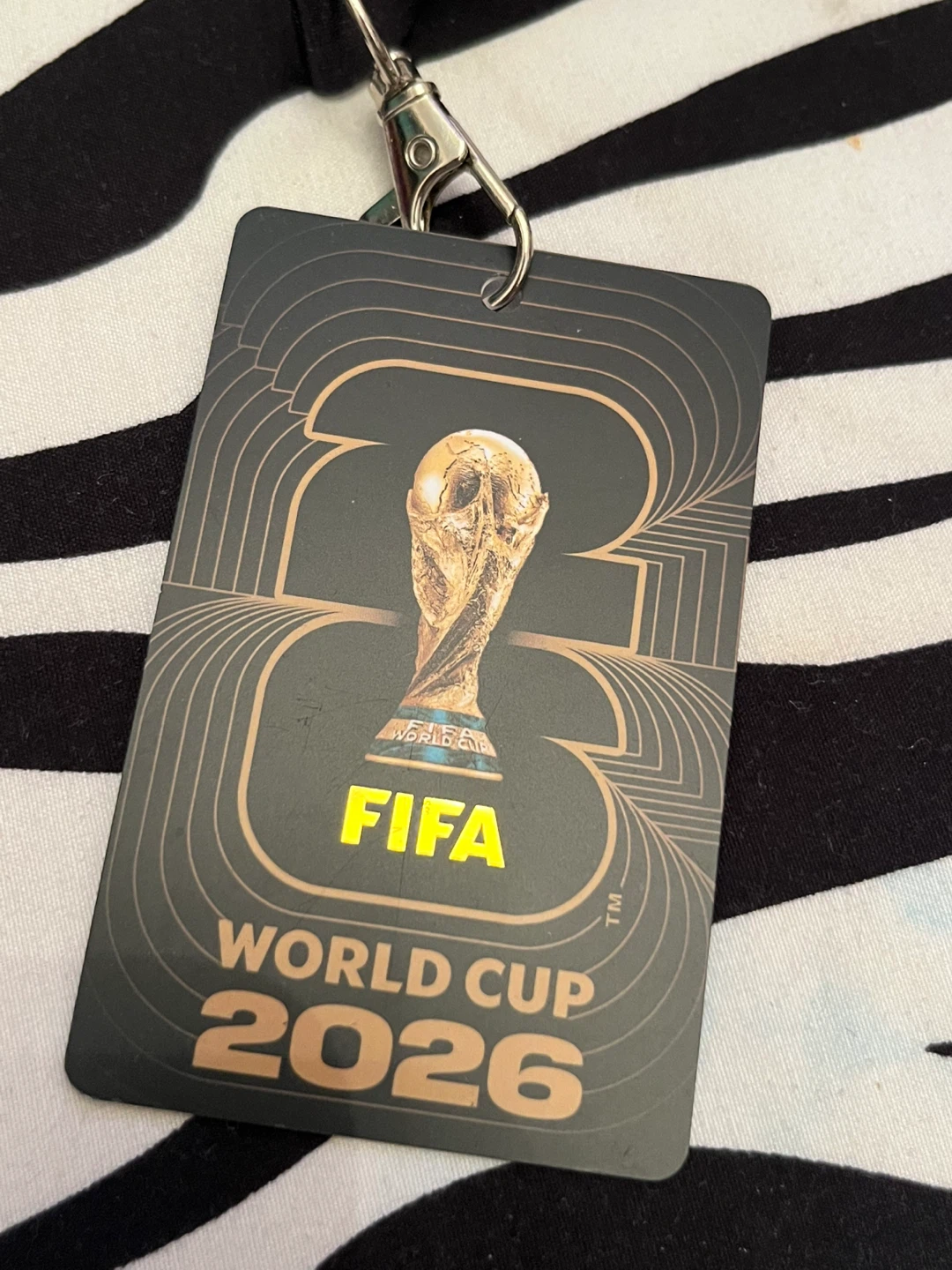 ⚽️ Official FIFA 2026 World Cup fan ID pass and lanyard ⚽️