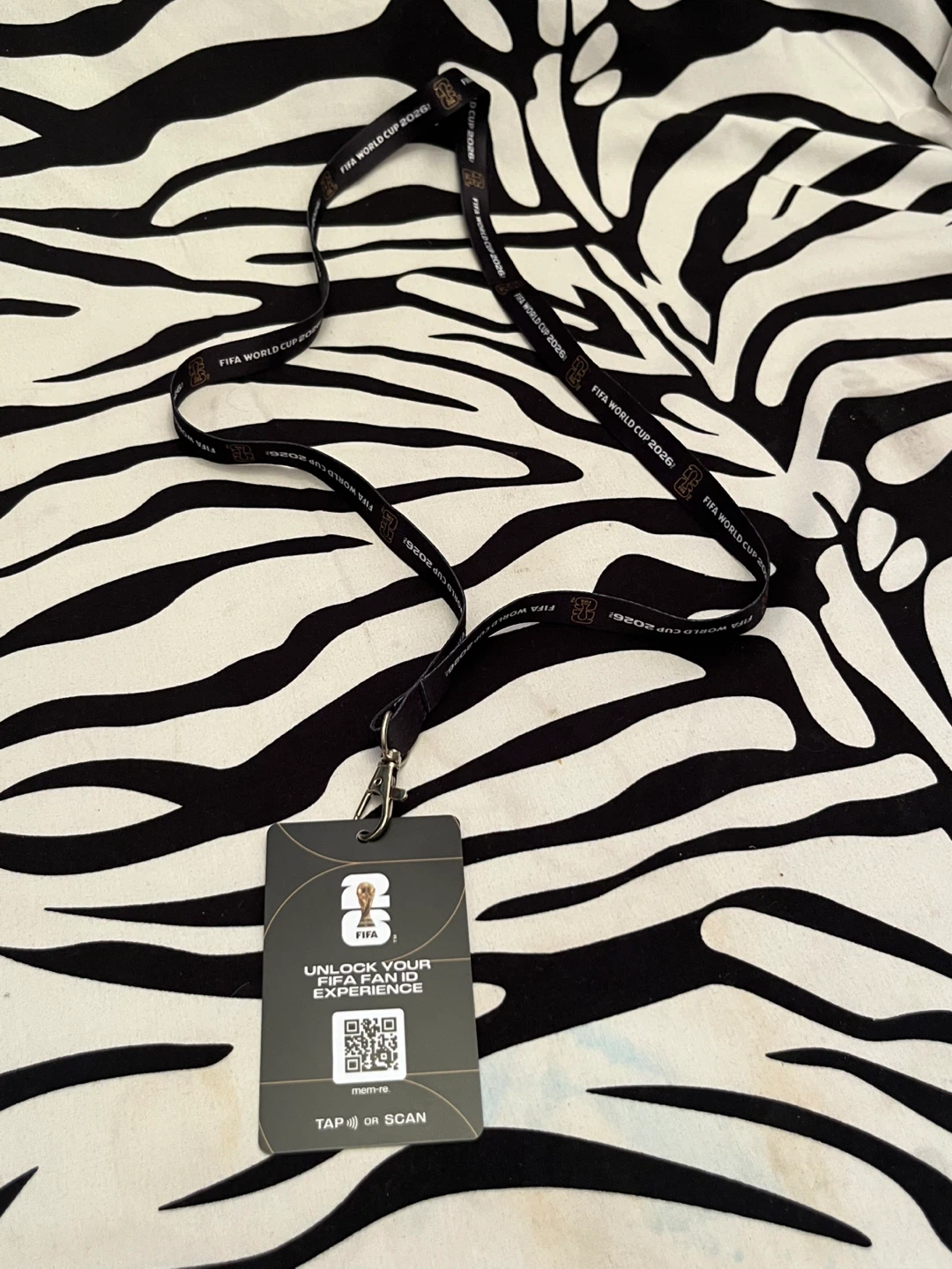 ⚽️ Official FIFA 2026 World Cup fan ID pass and lanyard ⚽️ - photo 4