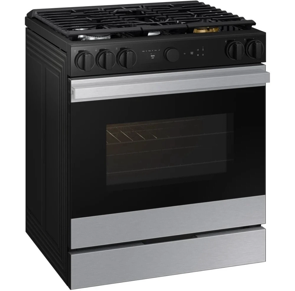 Samsung Gas Stoven 5 Burner Range Stainless Steel Oven - photo 3