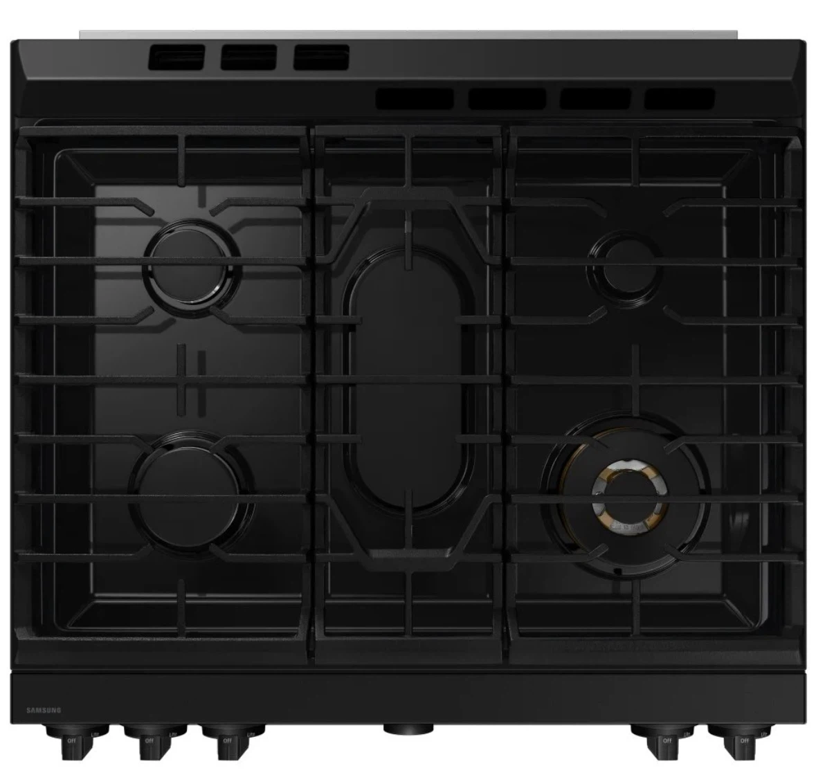 Samsung Gas Stoven 5 Burner Range Stainless Steel Oven - photo 4