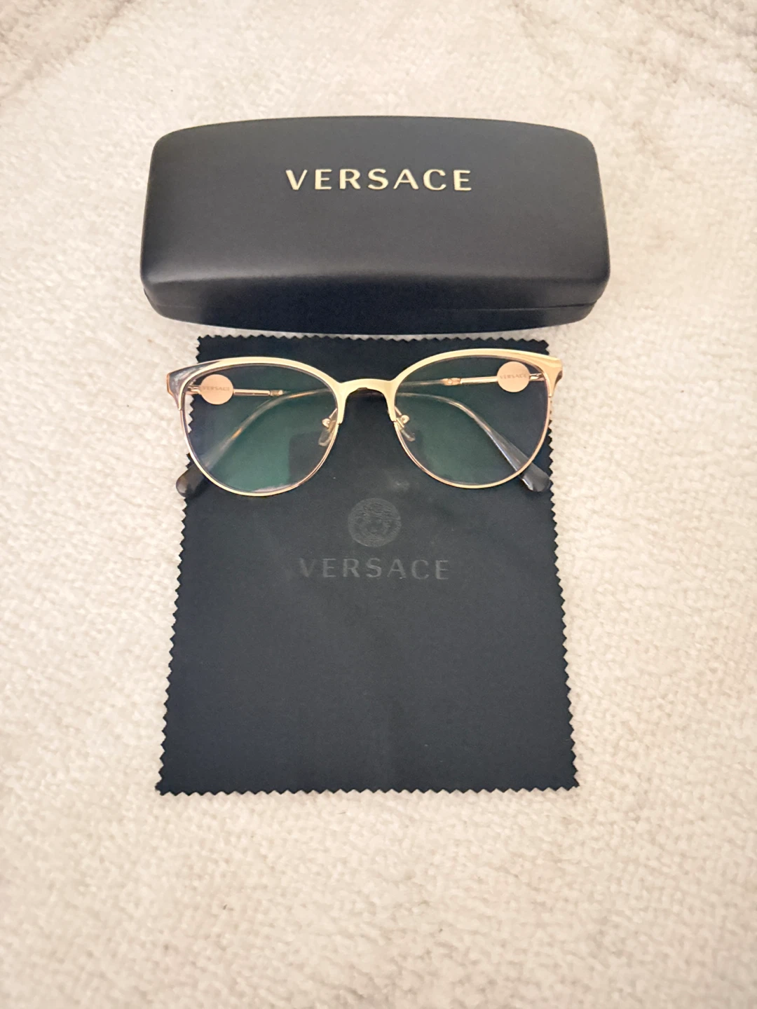 Authentic Versace Eyeglasses with Case