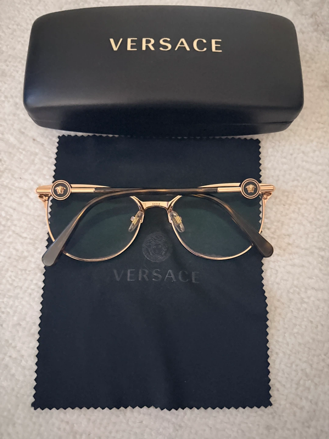 Authentic Versace Eyeglasses with Case - photo 2
