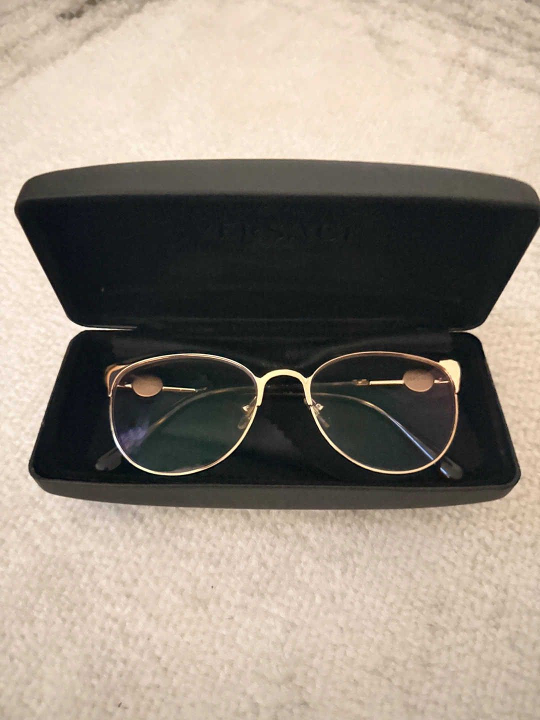 Authentic Versace Eyeglasses with Case - photo 3
